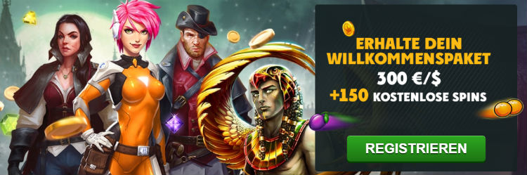 PlayAmo Casino Willkommensbonus