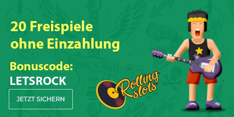 Rolling Slots Freispiele ohne Einzahlung